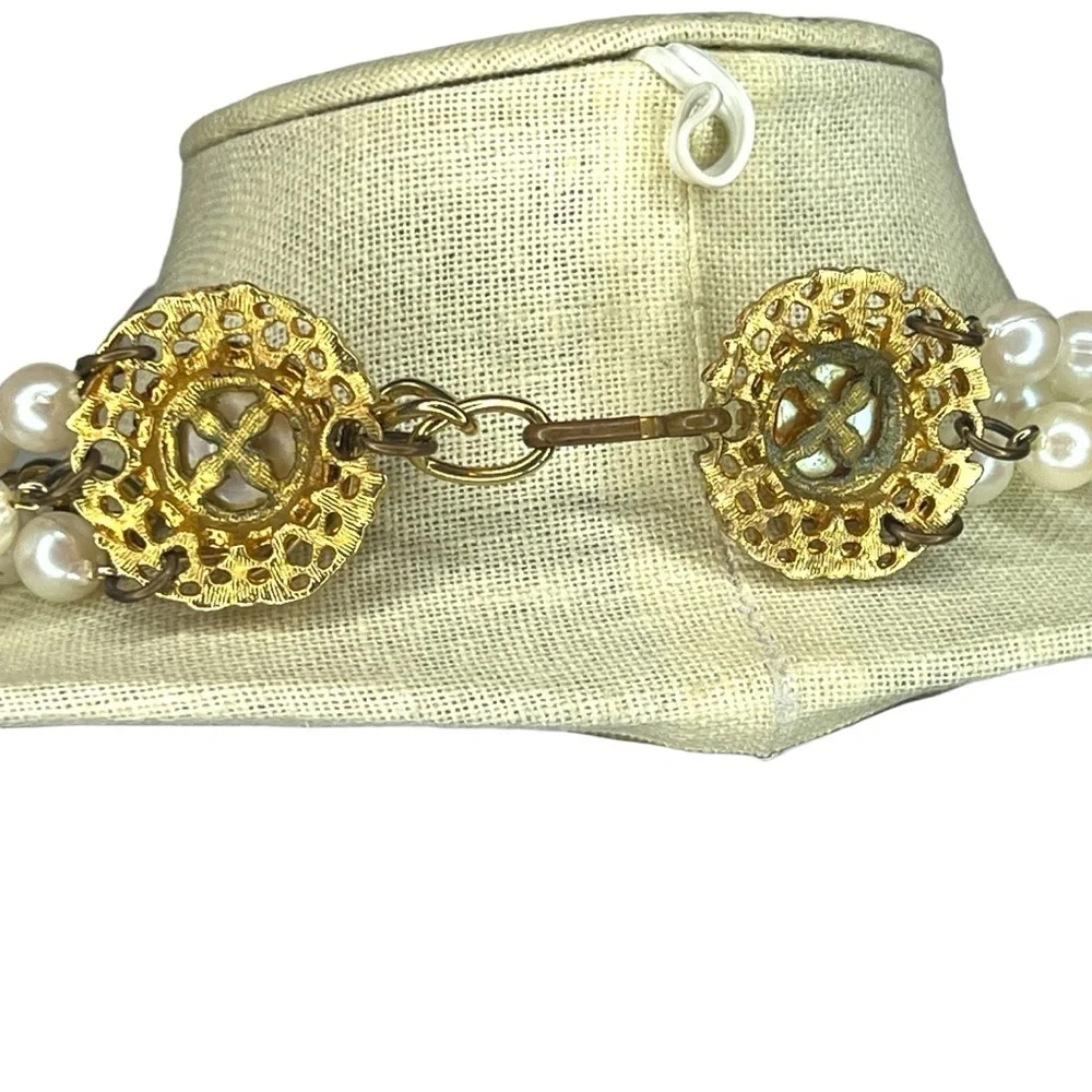Vintage Multi-strand Pearl Necklace - Picture 8 of 8
